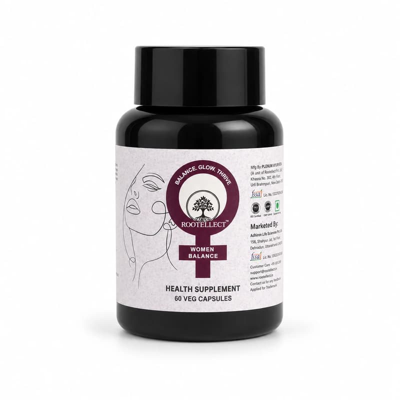 Rootellect Women Balance Formula bottle